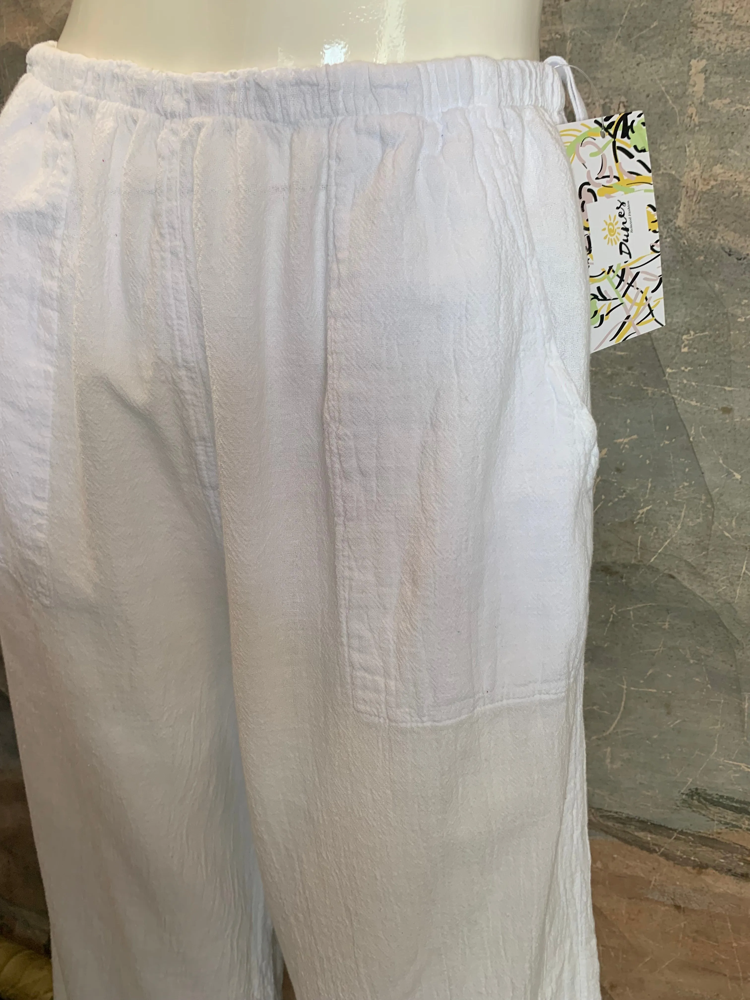 5341 Nbico Pant-WHITE