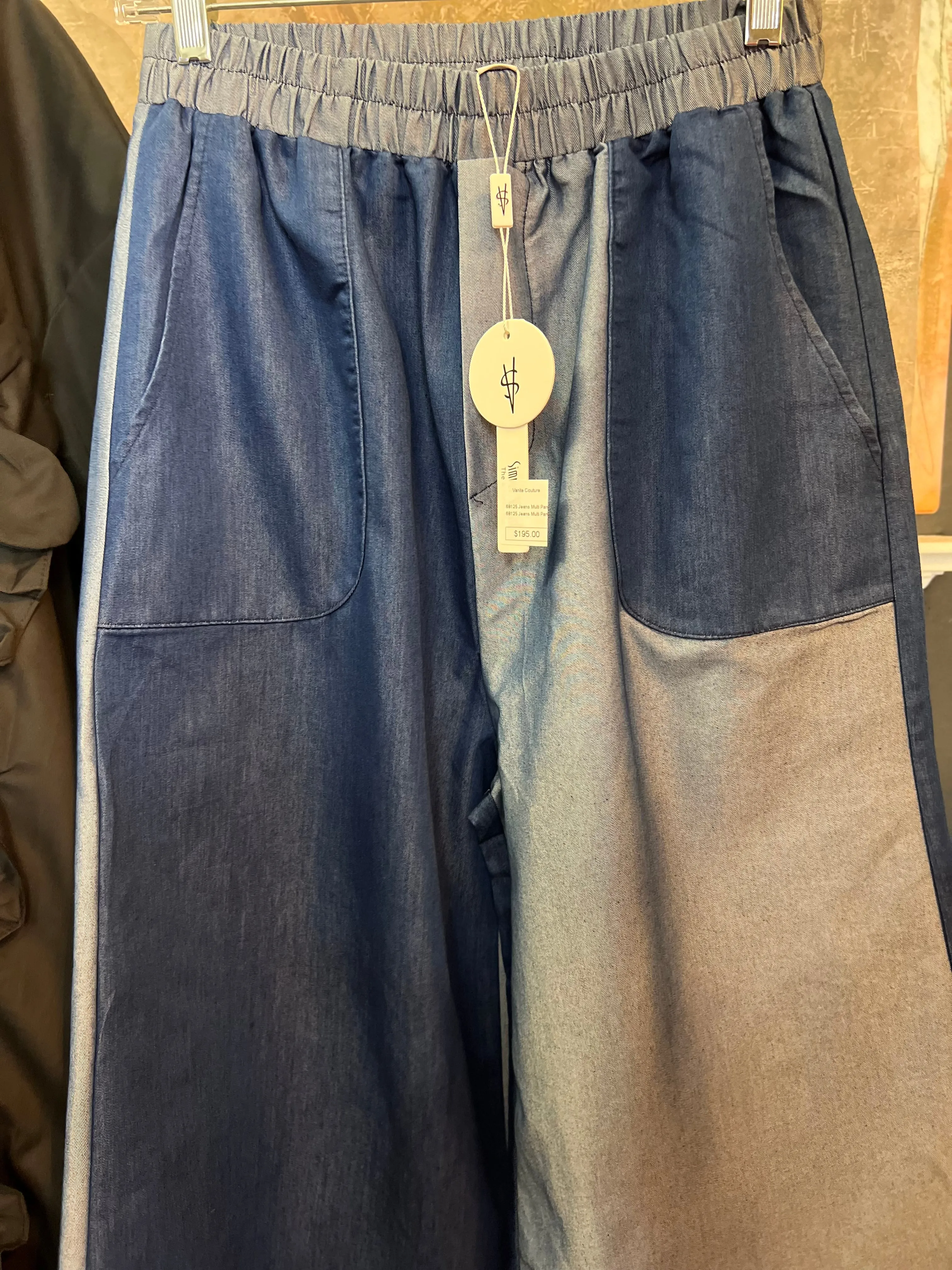 68125 Jeans Multi Pant-Blue