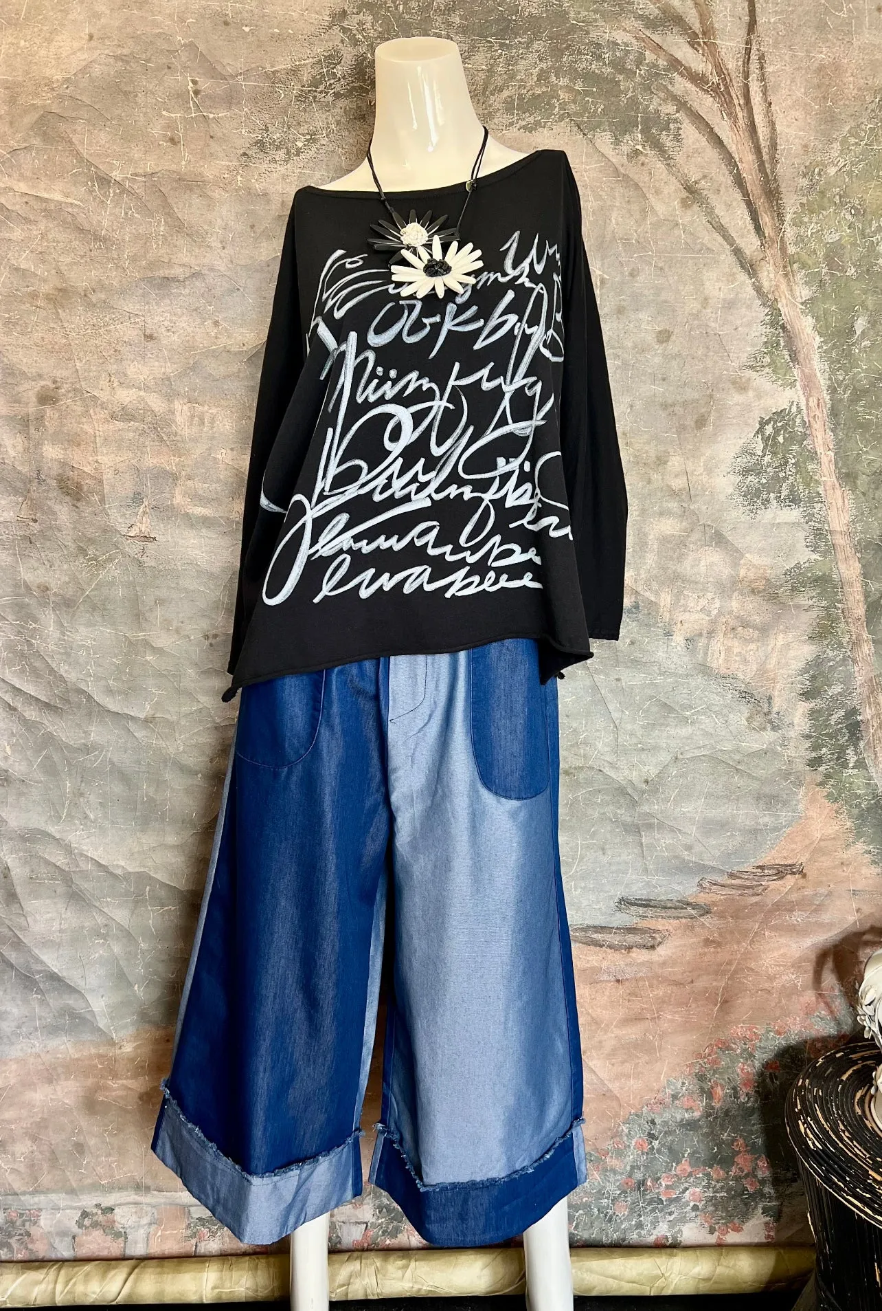 68125 Jeans Multi Pant-Blue