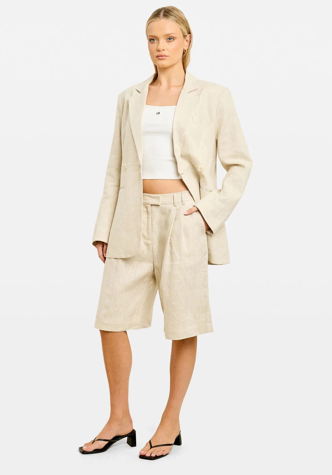 AISHA BLAZER STONE