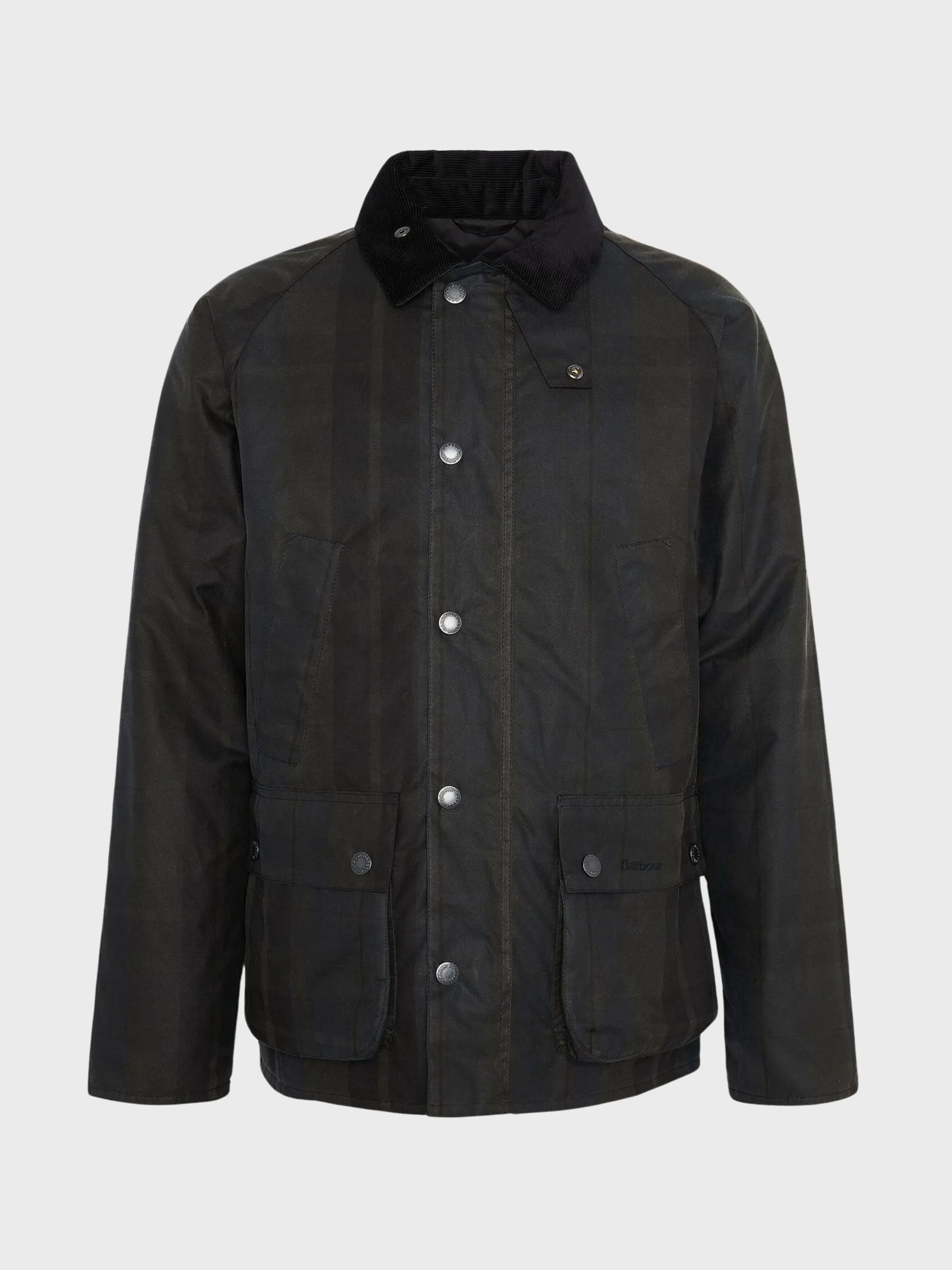 Barbour Bedale Wax Coat - Check Dundee
