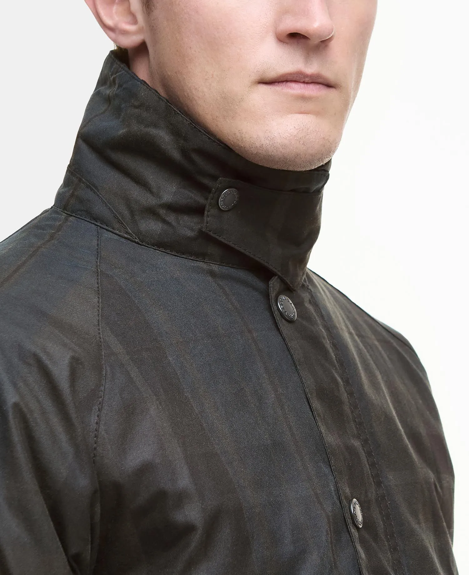 Barbour Bedale Wax Coat - Check Dundee