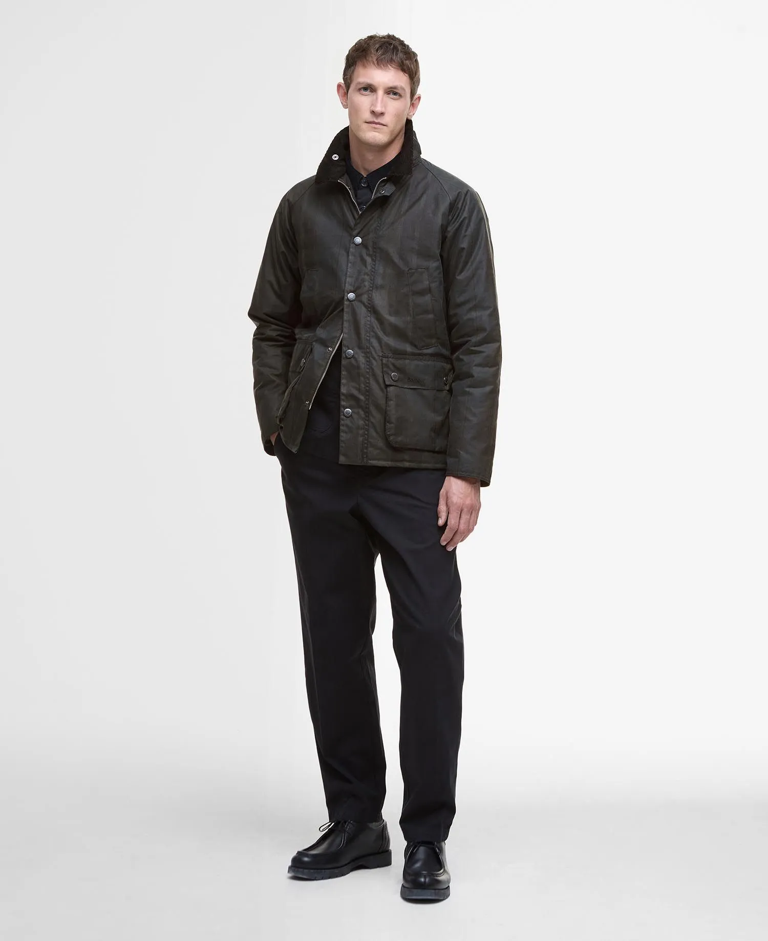 Barbour Bedale Wax Coat - Check Dundee