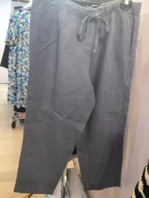 BLUE J JILL LINEN PANTS M