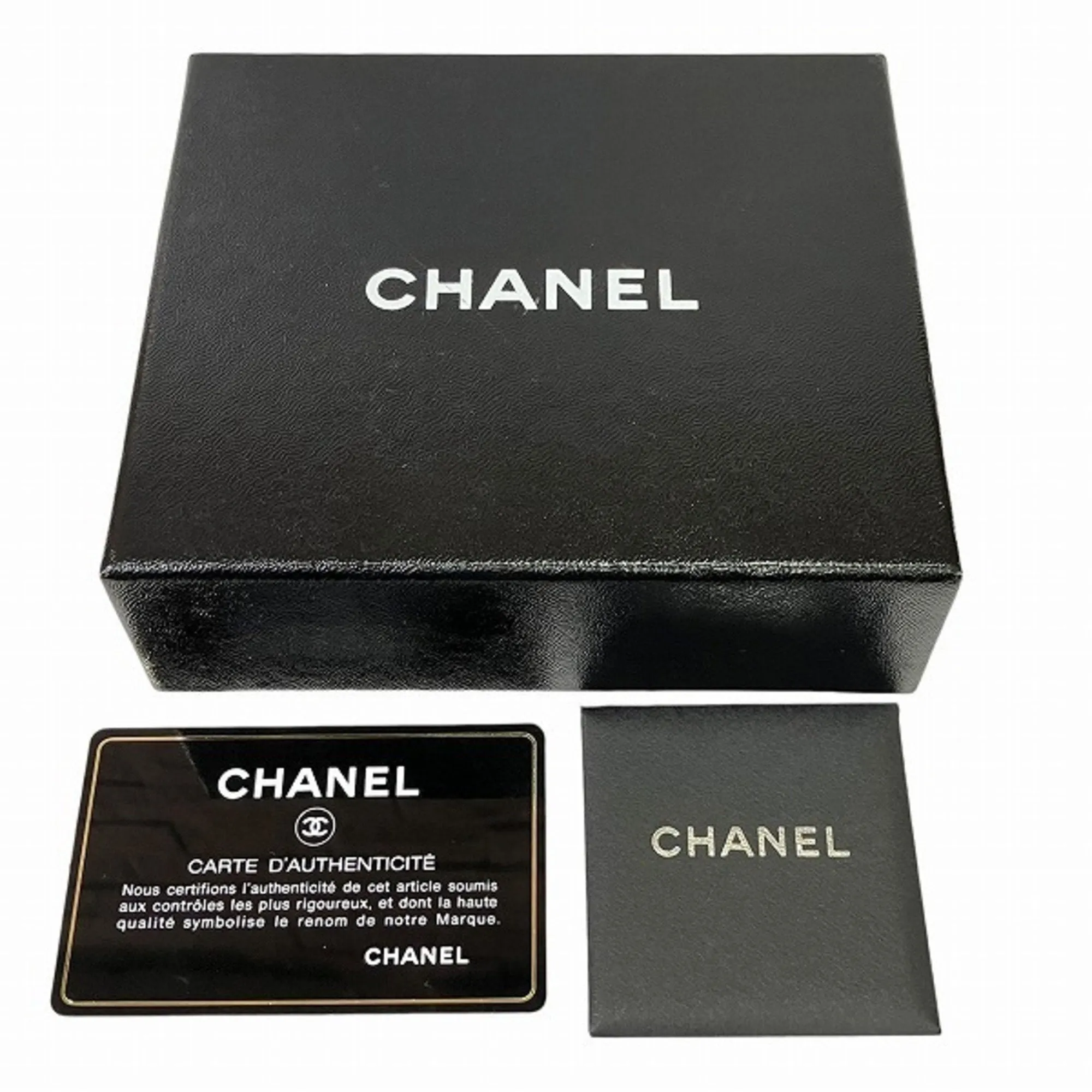 Chanel 2.55 Black Leather Accessories