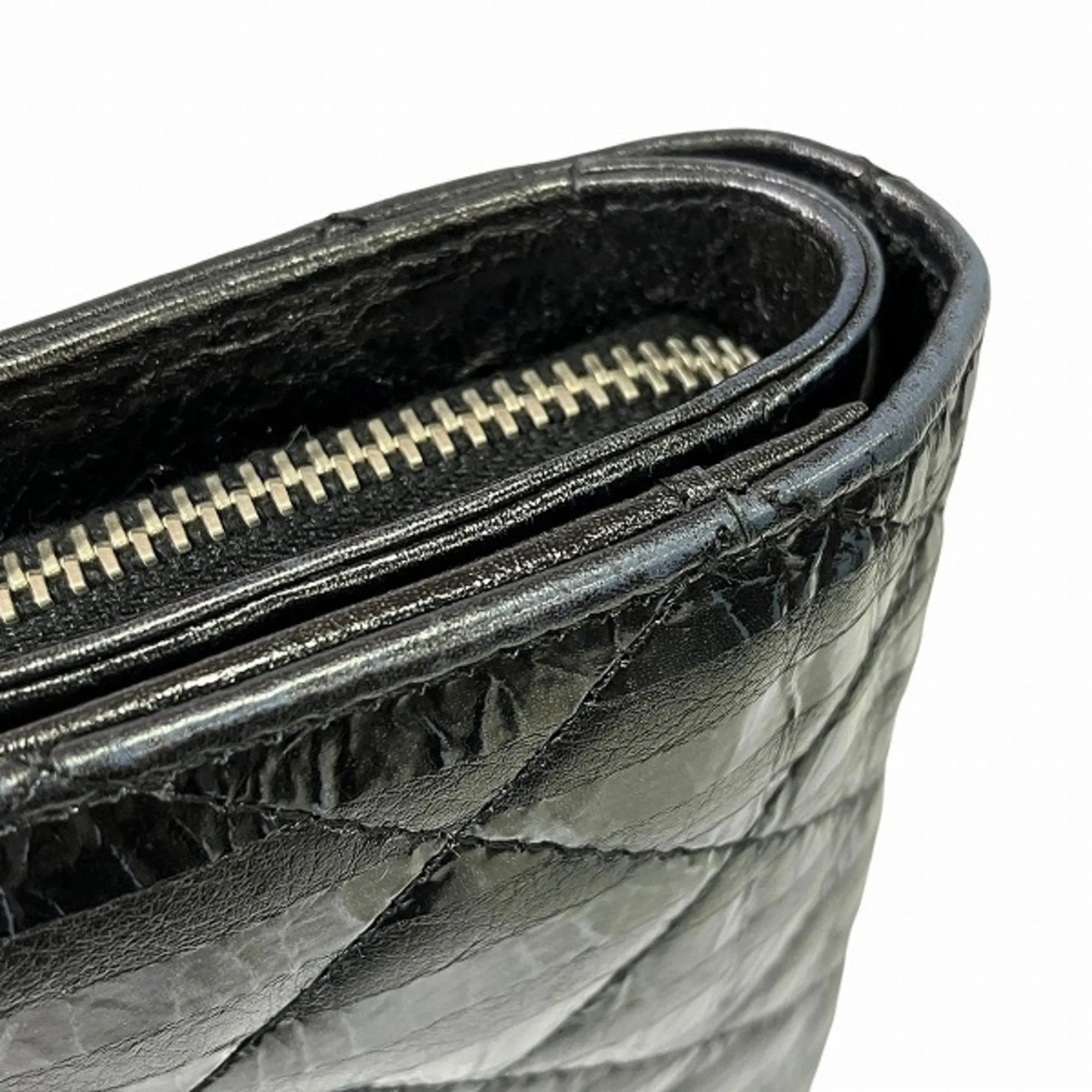 Chanel 2.55 Black Leather Accessories