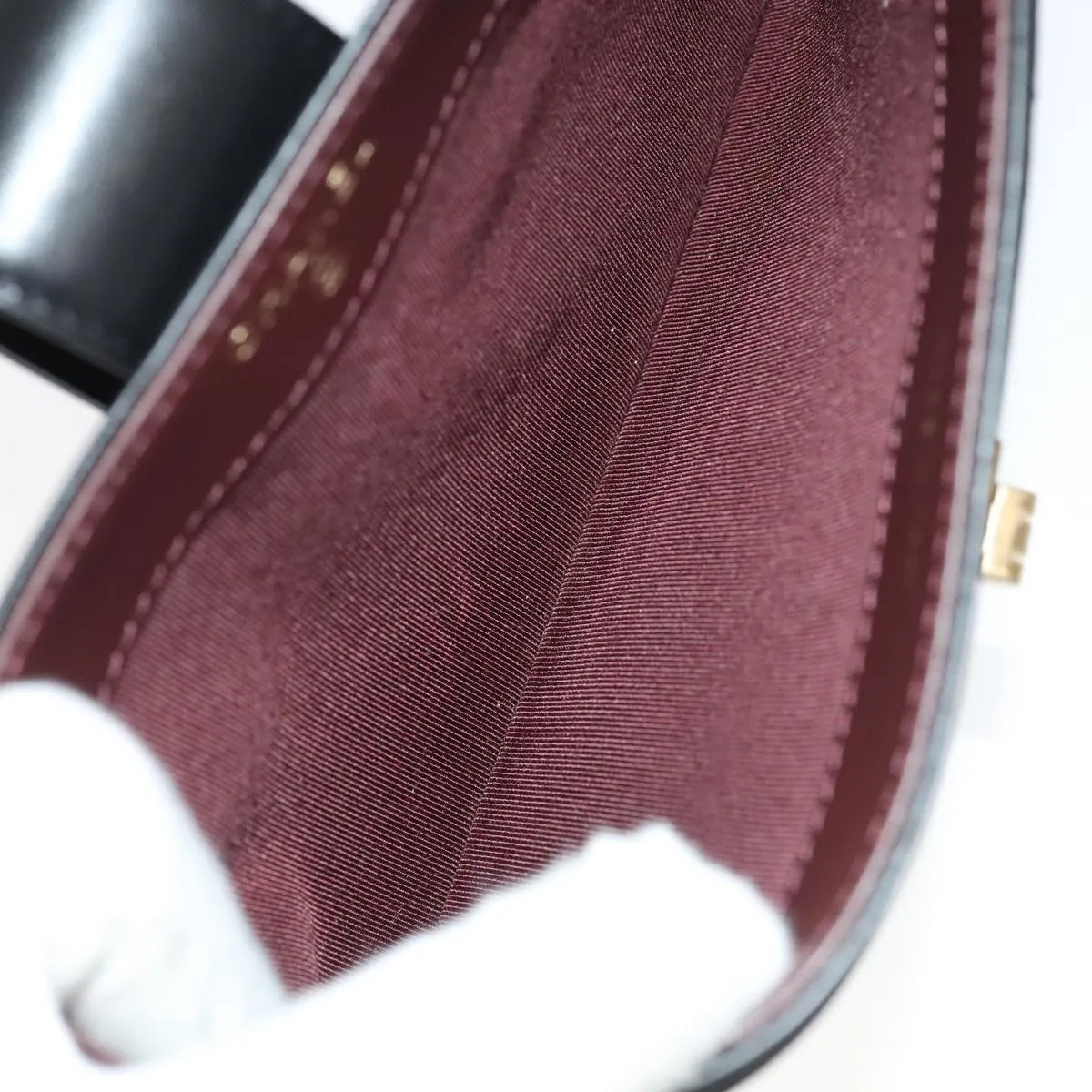 Chanel 2.55 Black Leather Accessories