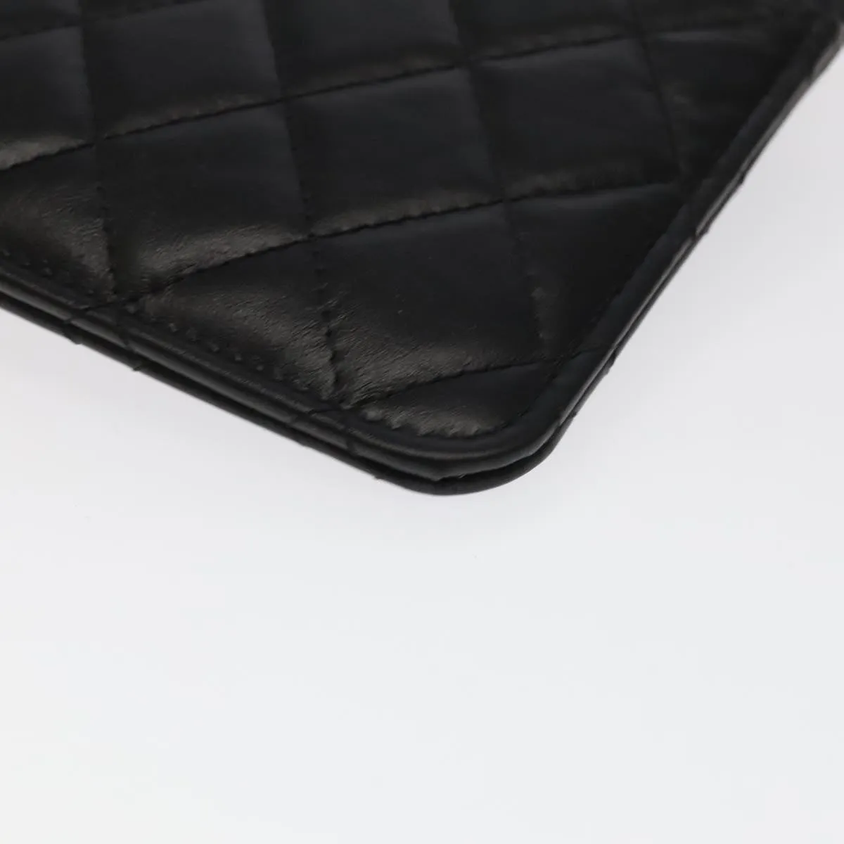 Chanel 2.55 Black Leather Accessories