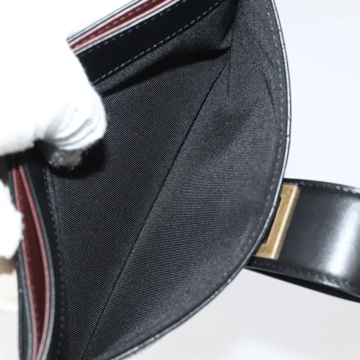 Chanel 2.55 Black Leather Accessories