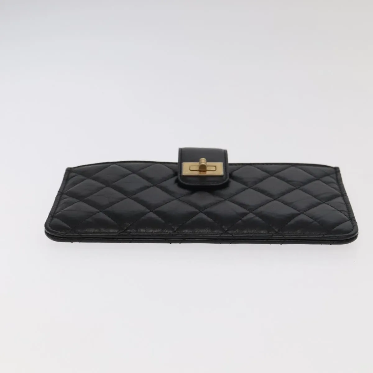 Chanel 2.55 Black Leather Accessories