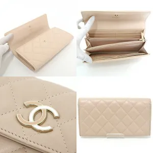 Chanel - Beige Leather Accessories