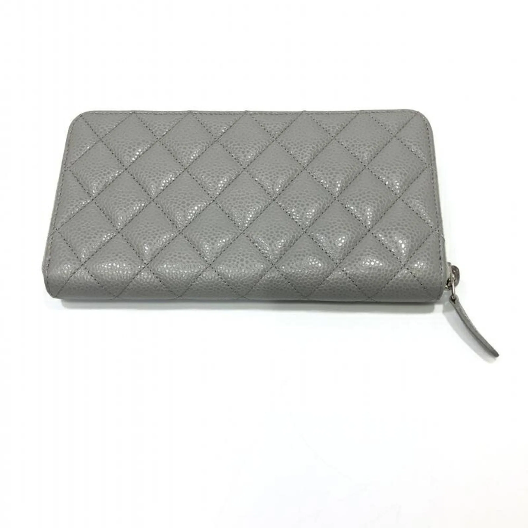 Chanel Matelass Grey Leather Accessories