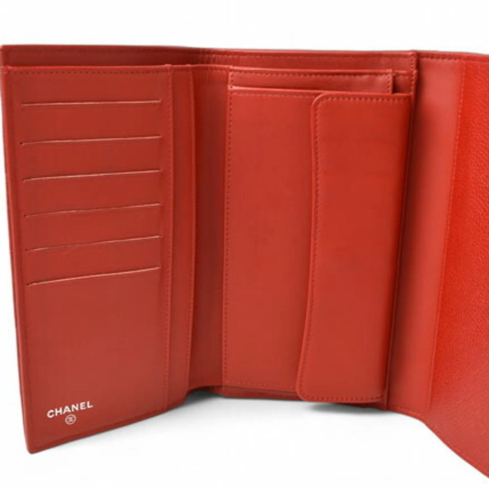 Chanel Matelass Red Leather Accessories