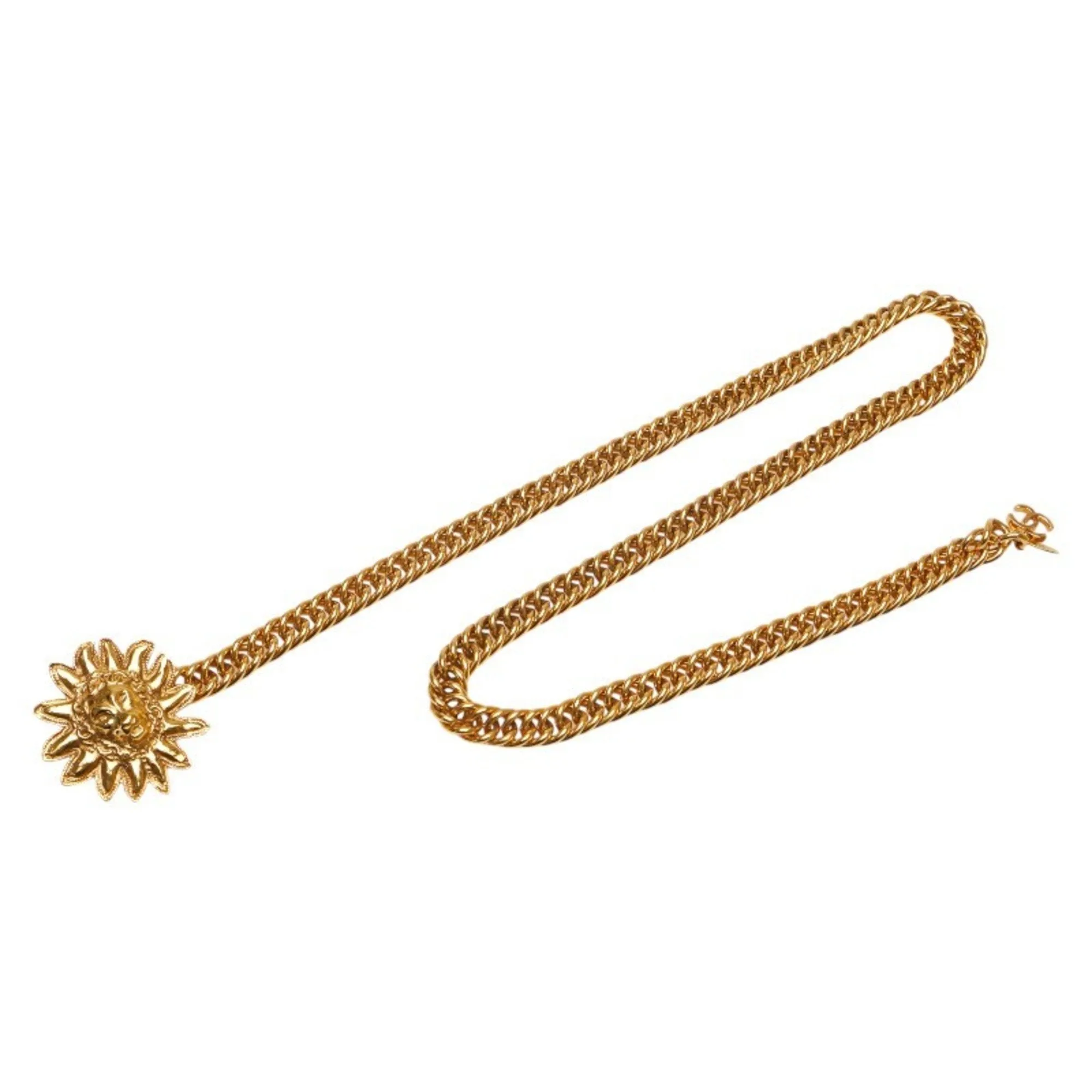 Chanel Medaillon Gold Plated Accessories