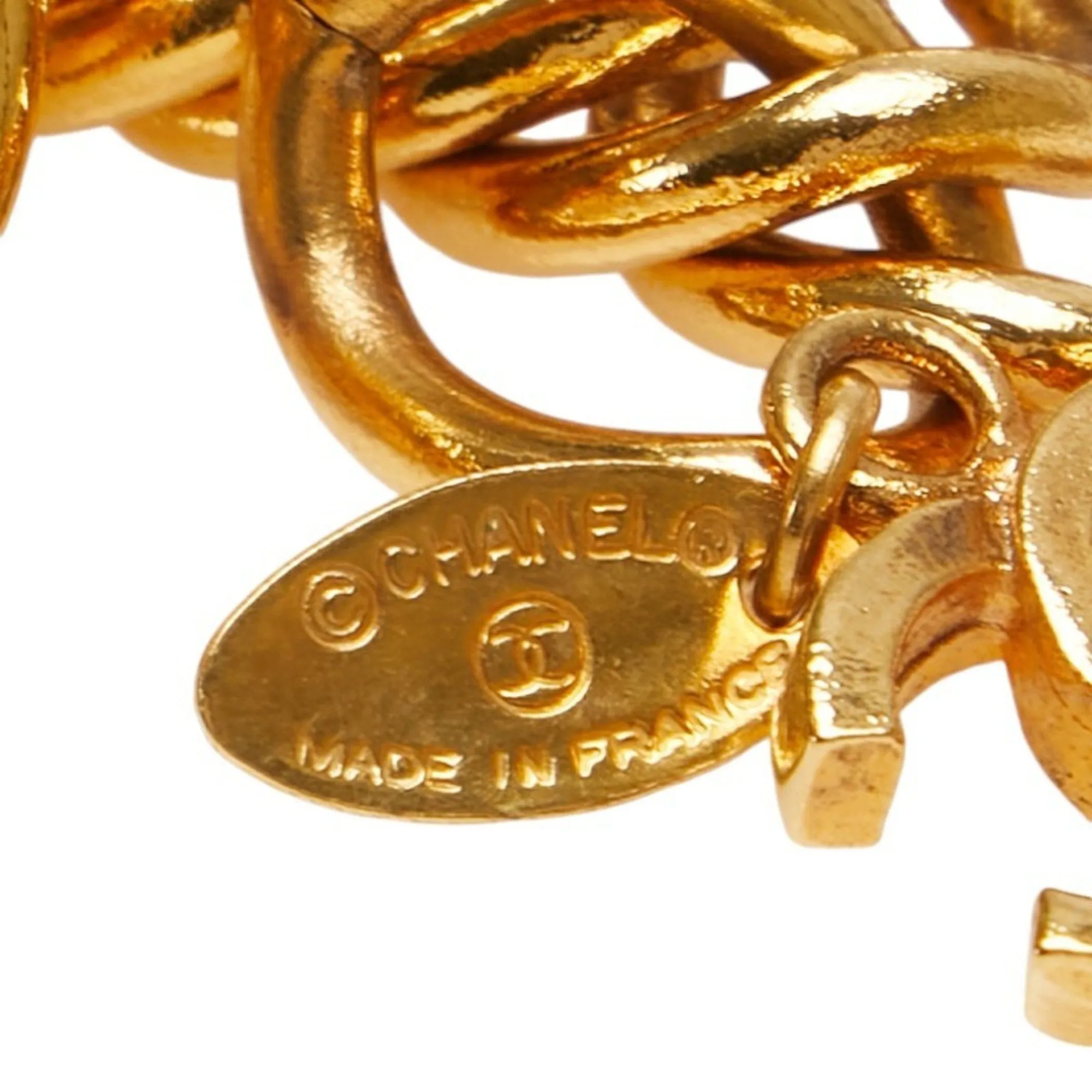 Chanel Medaillon Gold Plated Accessories