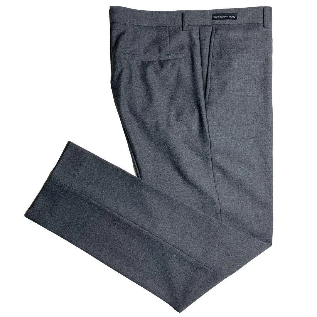 D8-Grey  Noah Comfort-Fit Trouser