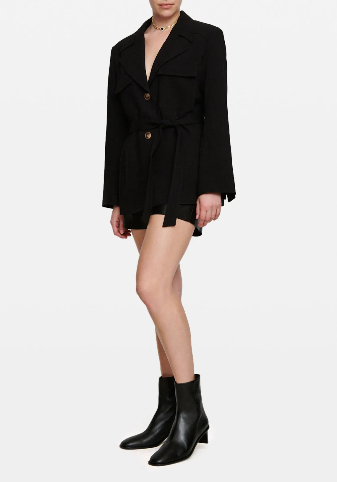 DENIS BLAZER BLACK