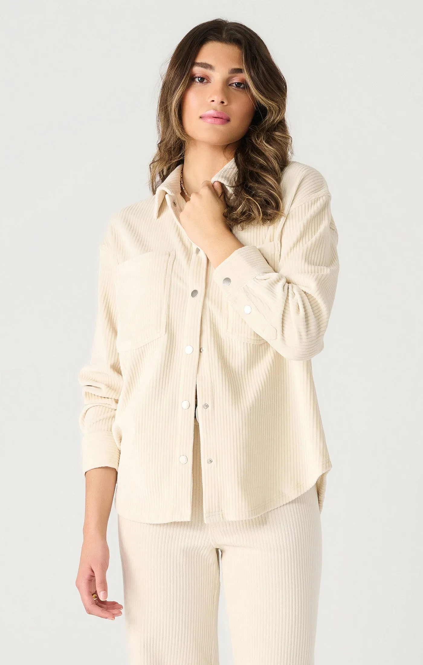 Dex LS Corduroy Knit Jacket