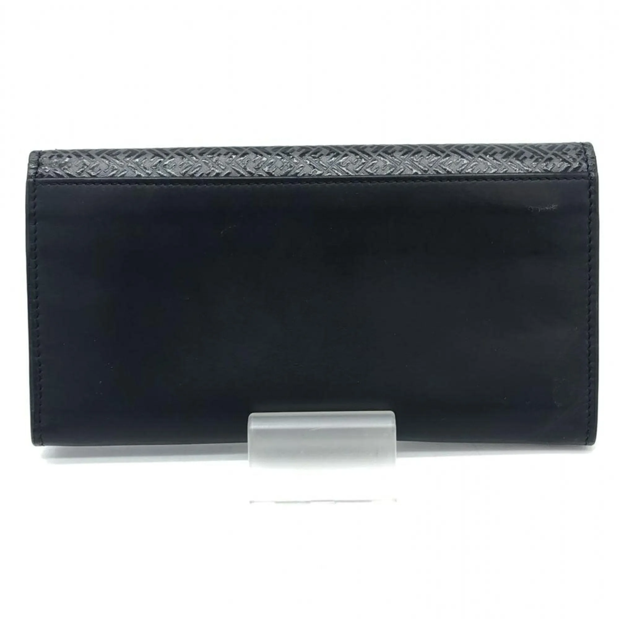 Fendi Continental Black Leather Accessories
