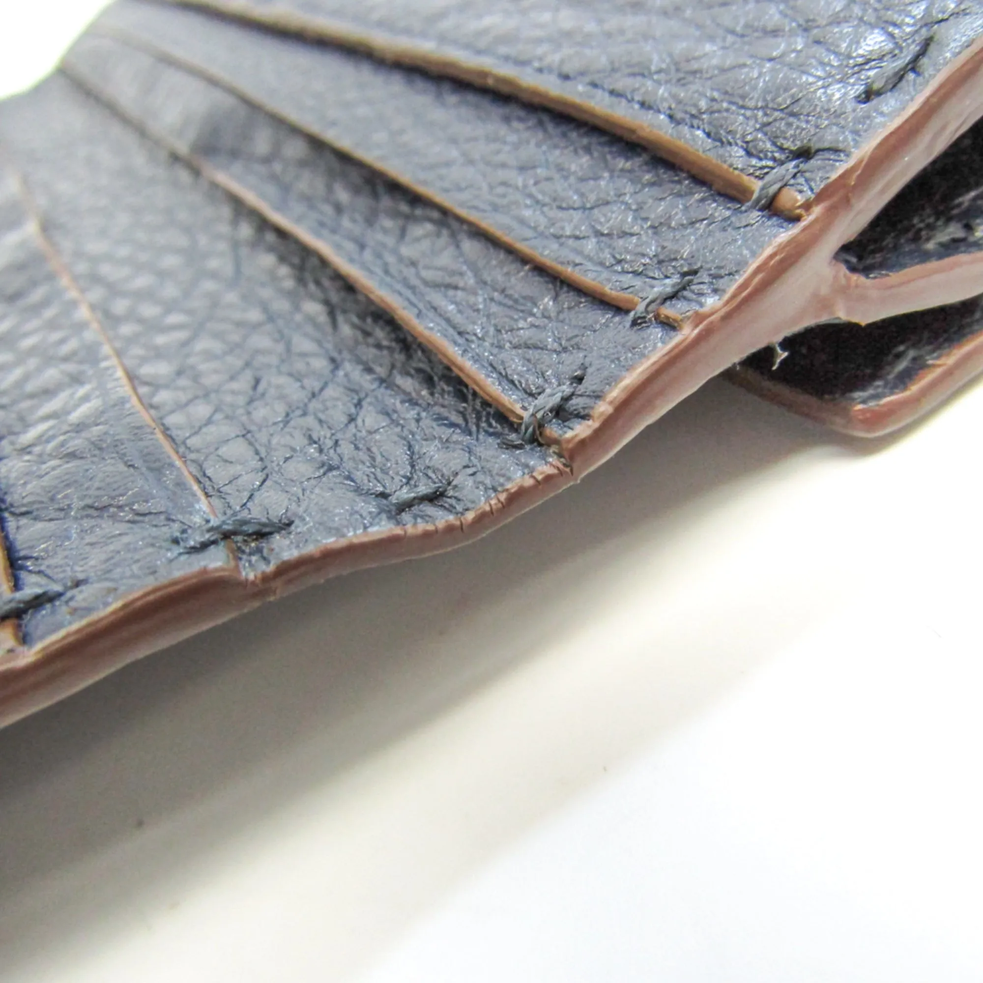 Fendi Selleria Navy Leather Accessories