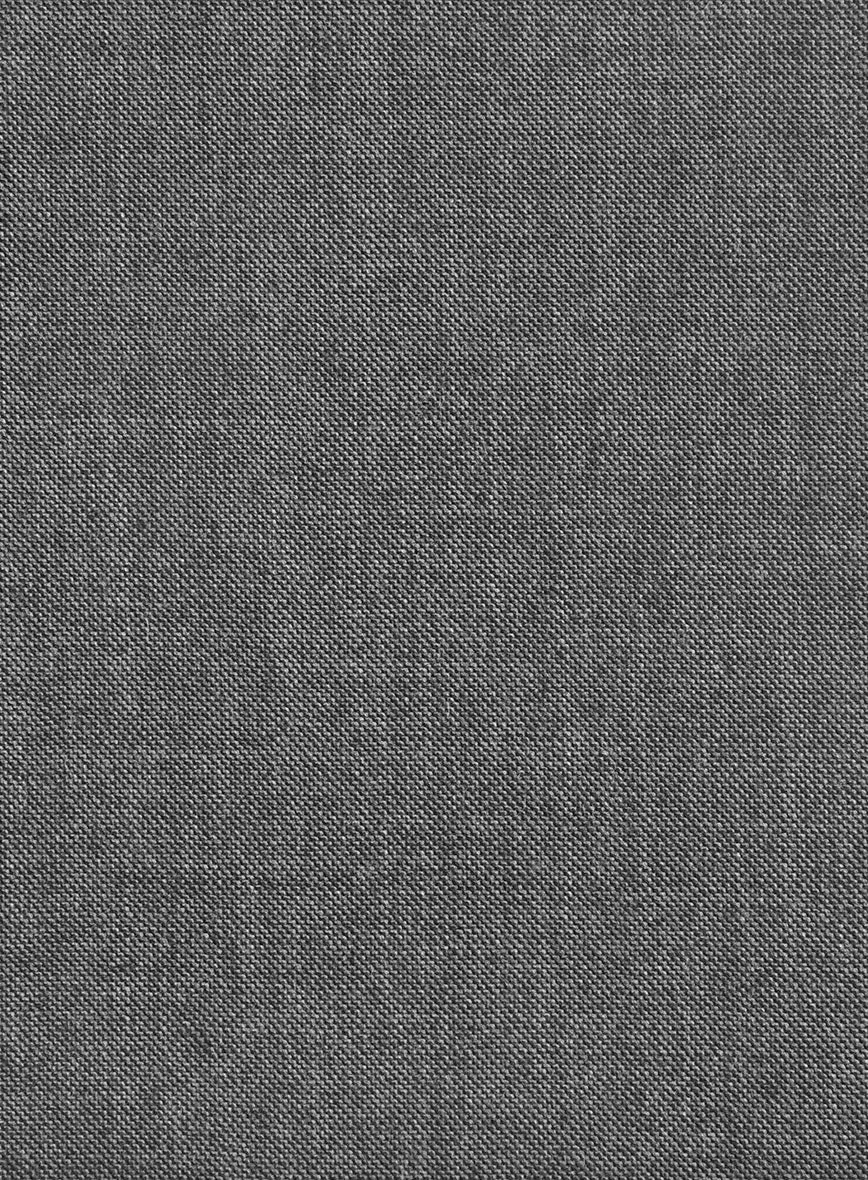 Hardy Minnis Gray Sharkskin Wool Jacket