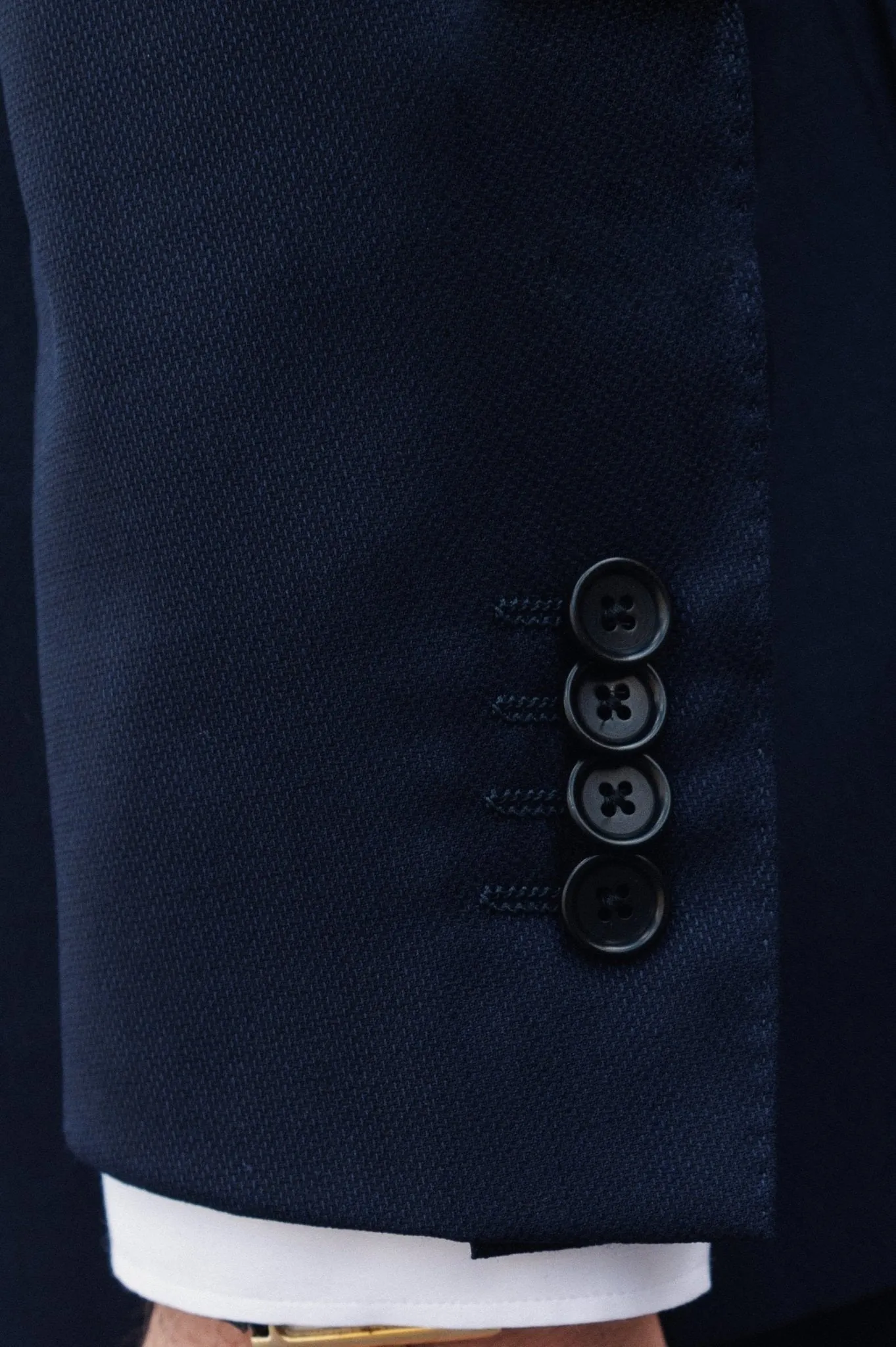 HENRY SARTORIAL HERITAGE Zegna Loop Plain Wool Suit DARK NAVY REG