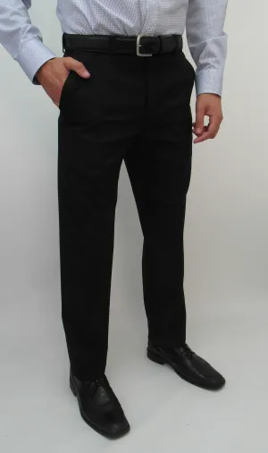 J Braxx Fine Hopsack Stretch Dress Pant