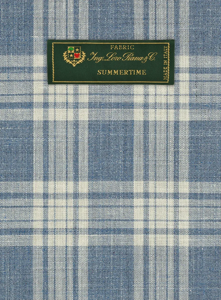 Loro Piana Brillante Wool Silk Linen Suit