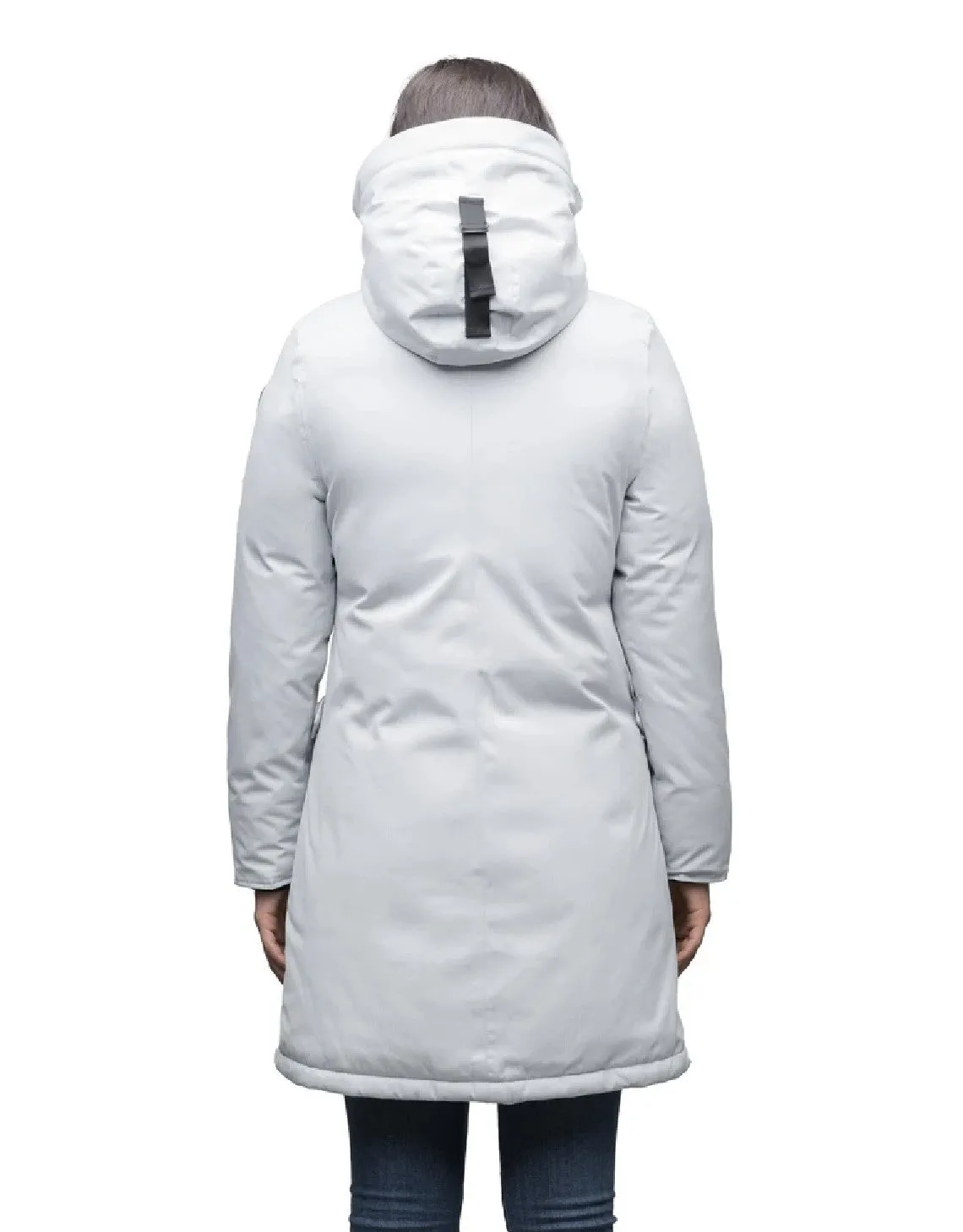 MERIDETH LADIES PARKA LIGHT GREY