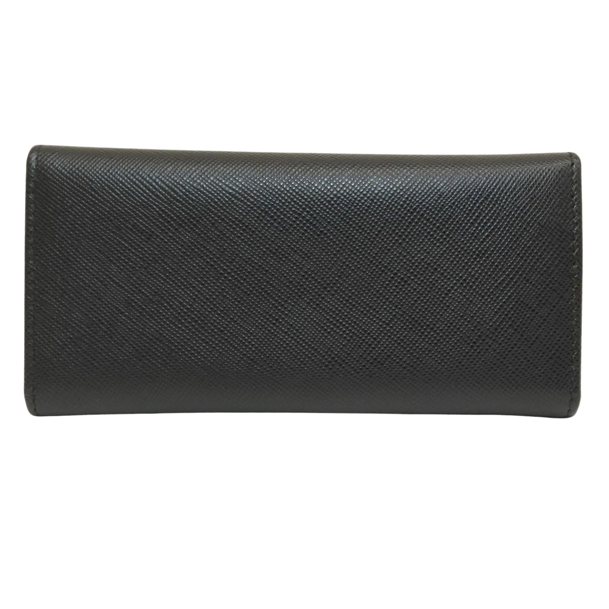 Prada Saffiano Black Leather Accessories