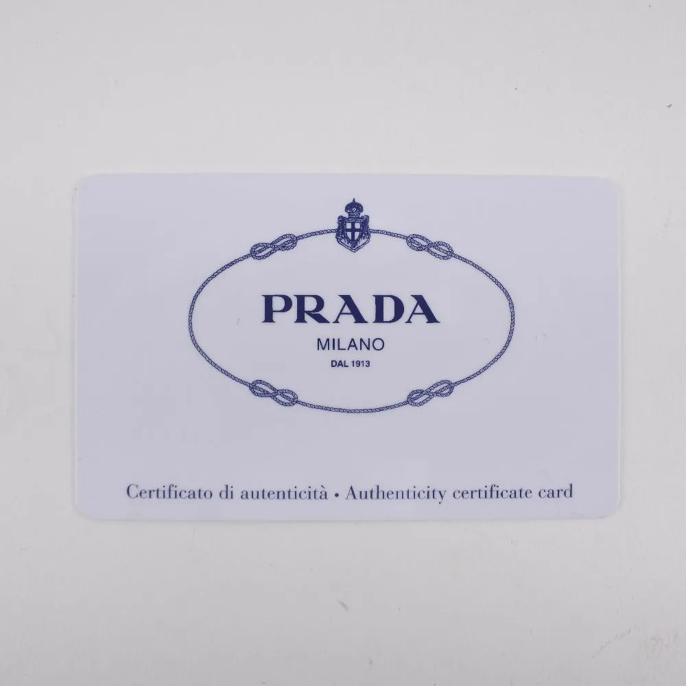 Prada Saffiano Black Leather Accessories