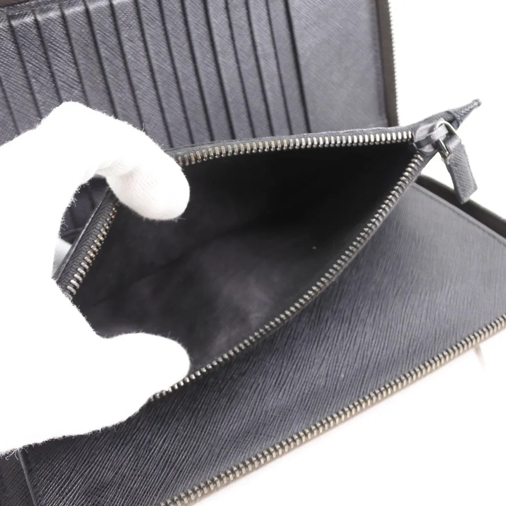 Prada Saffiano Black Leather Accessories