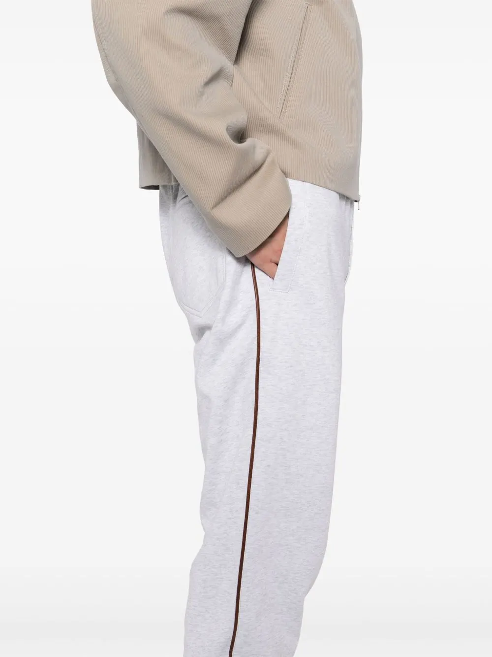 Ribbed Track Pants