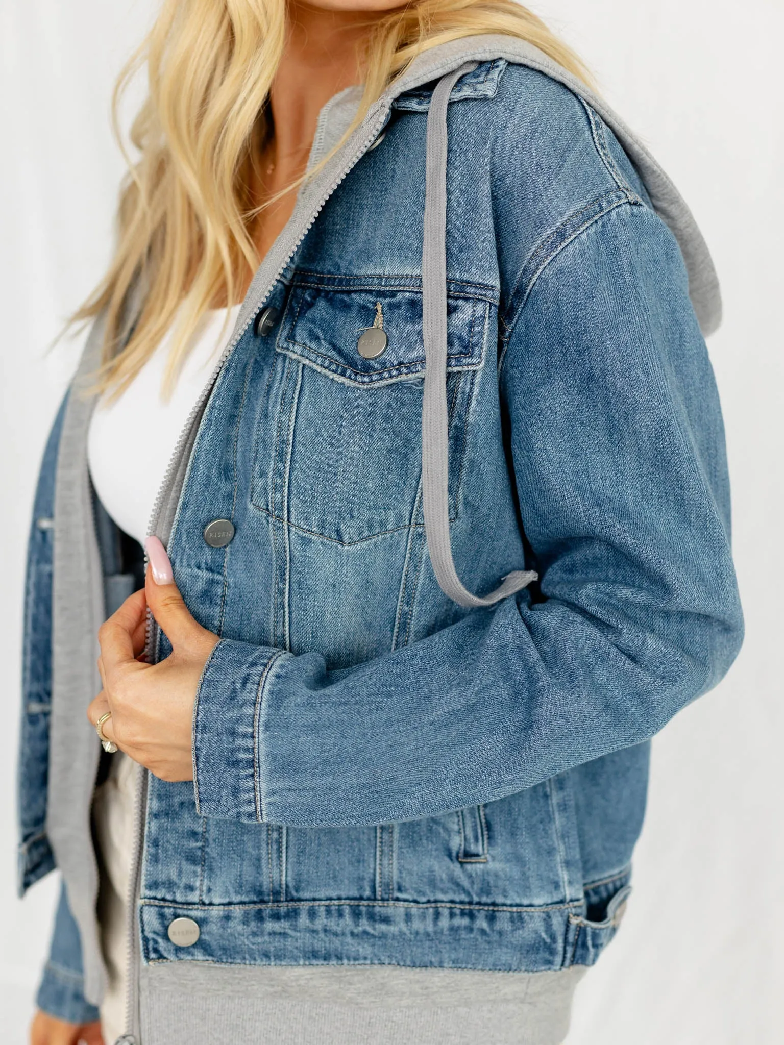 RISEN Oversized Hoodie Jacket