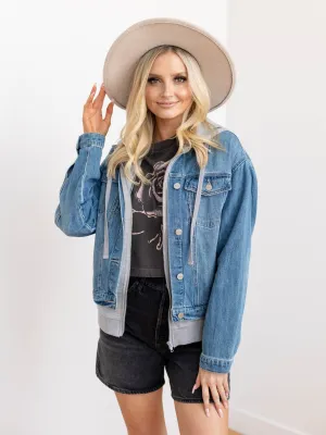 RISEN Oversized Hoodie Jacket