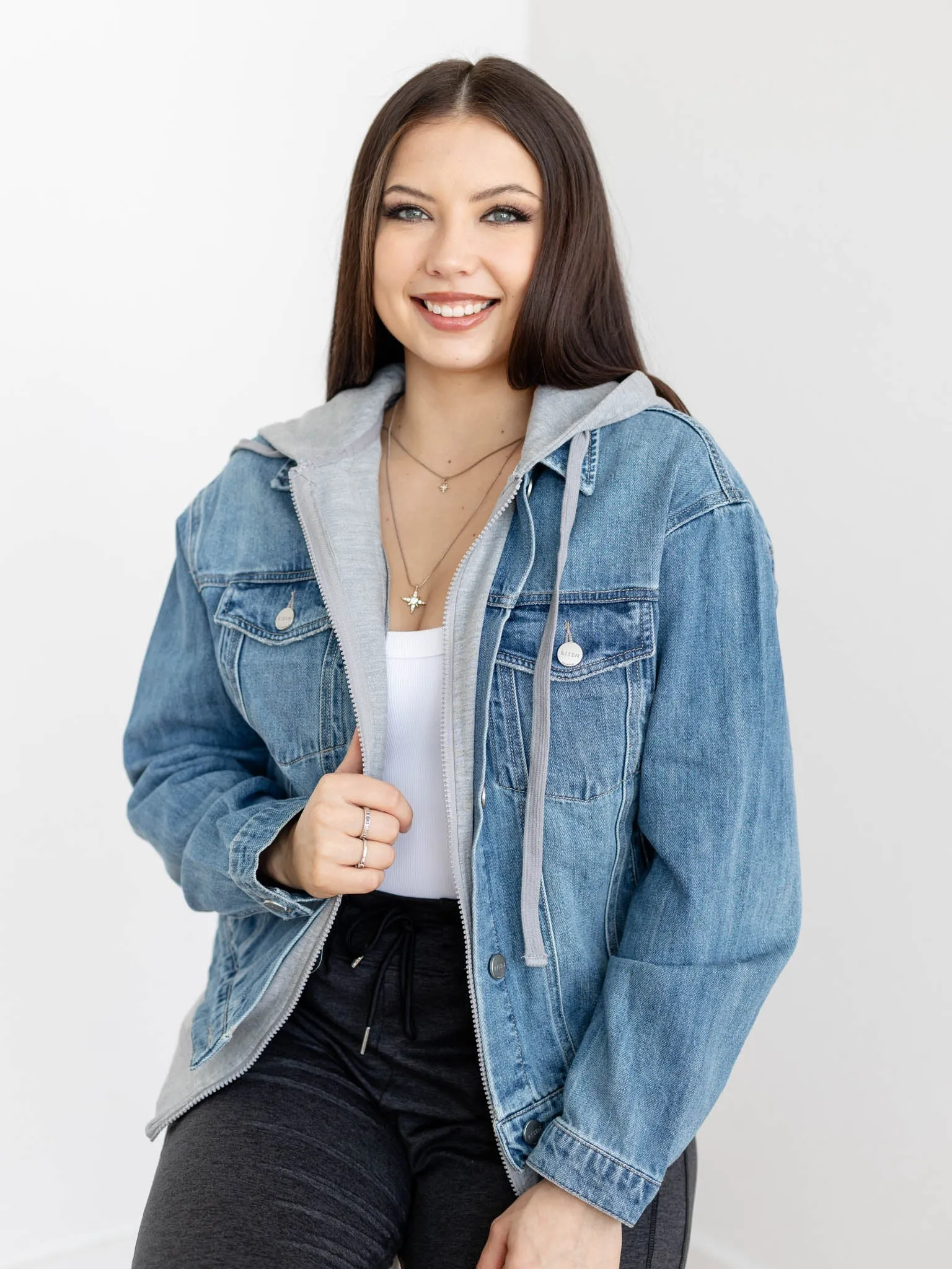RISEN Oversized Hoodie Jacket