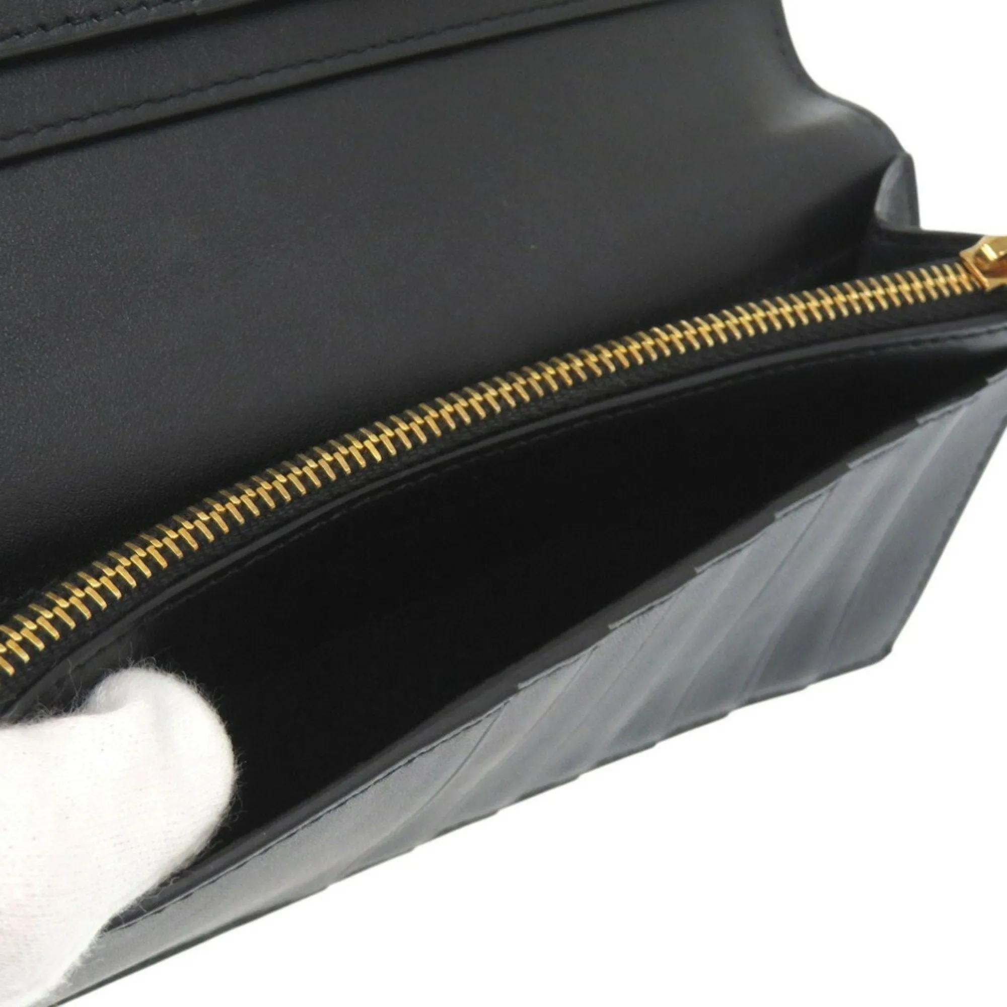 Saint Laurent Black Leather Accessories