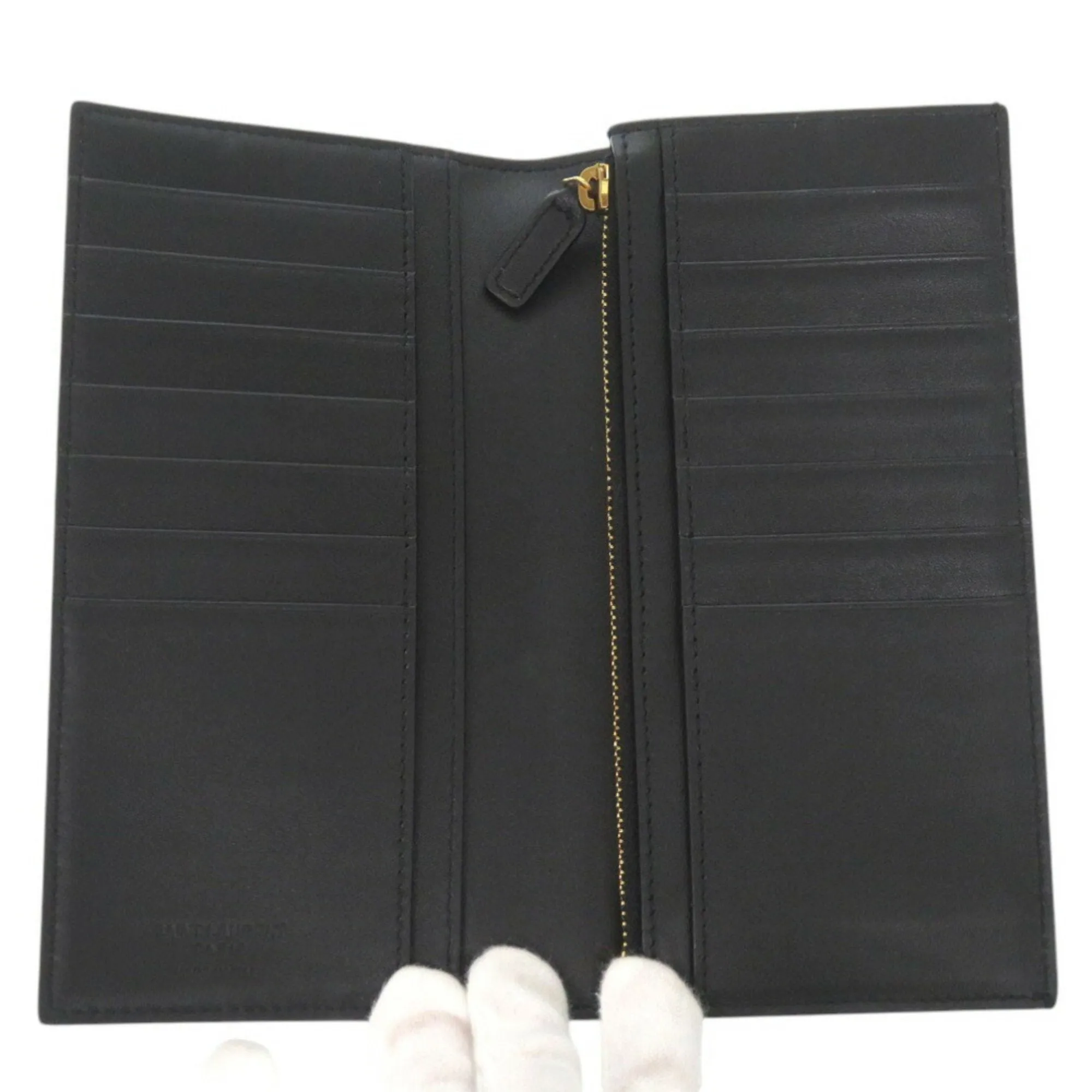 Saint Laurent Black Leather Accessories