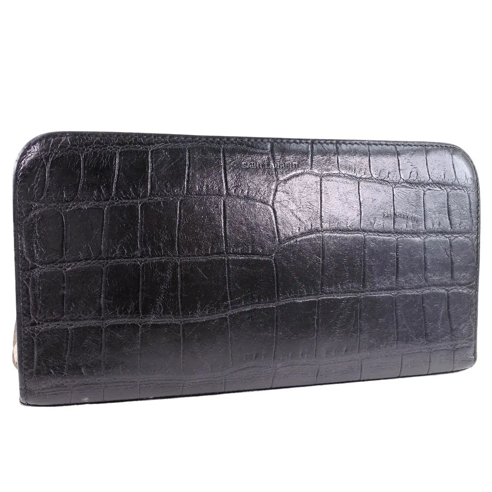 Saint Laurent Black Leather Accessories