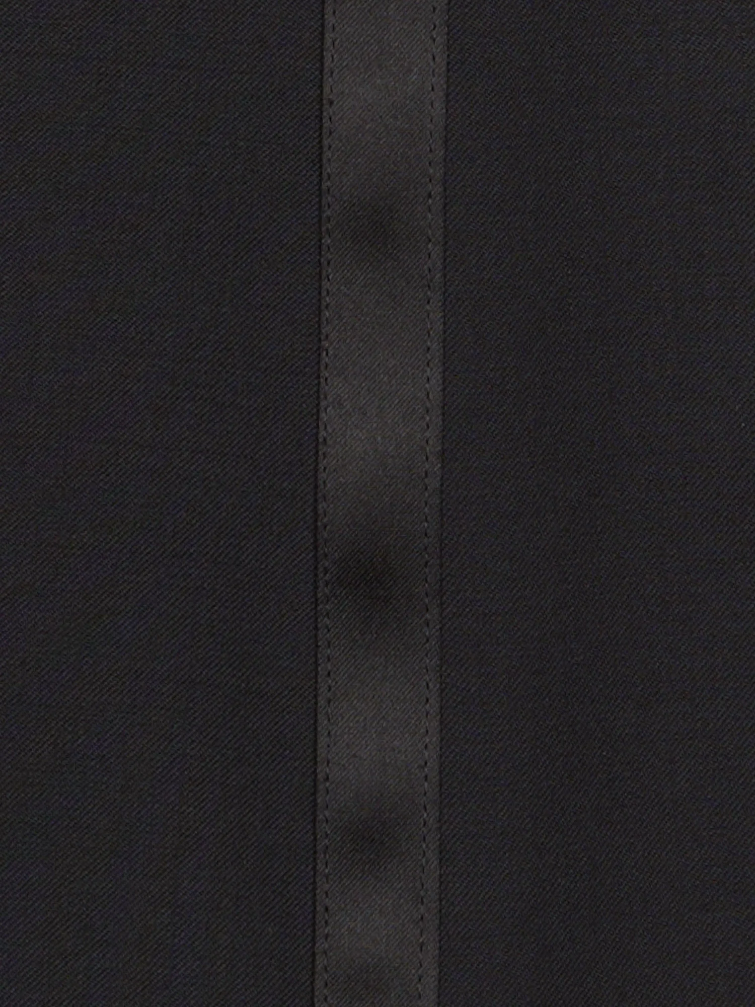 SARTORIA PARTENOPEA Black Wool Tuxedo Dress Pants EU 48 NEW US 32