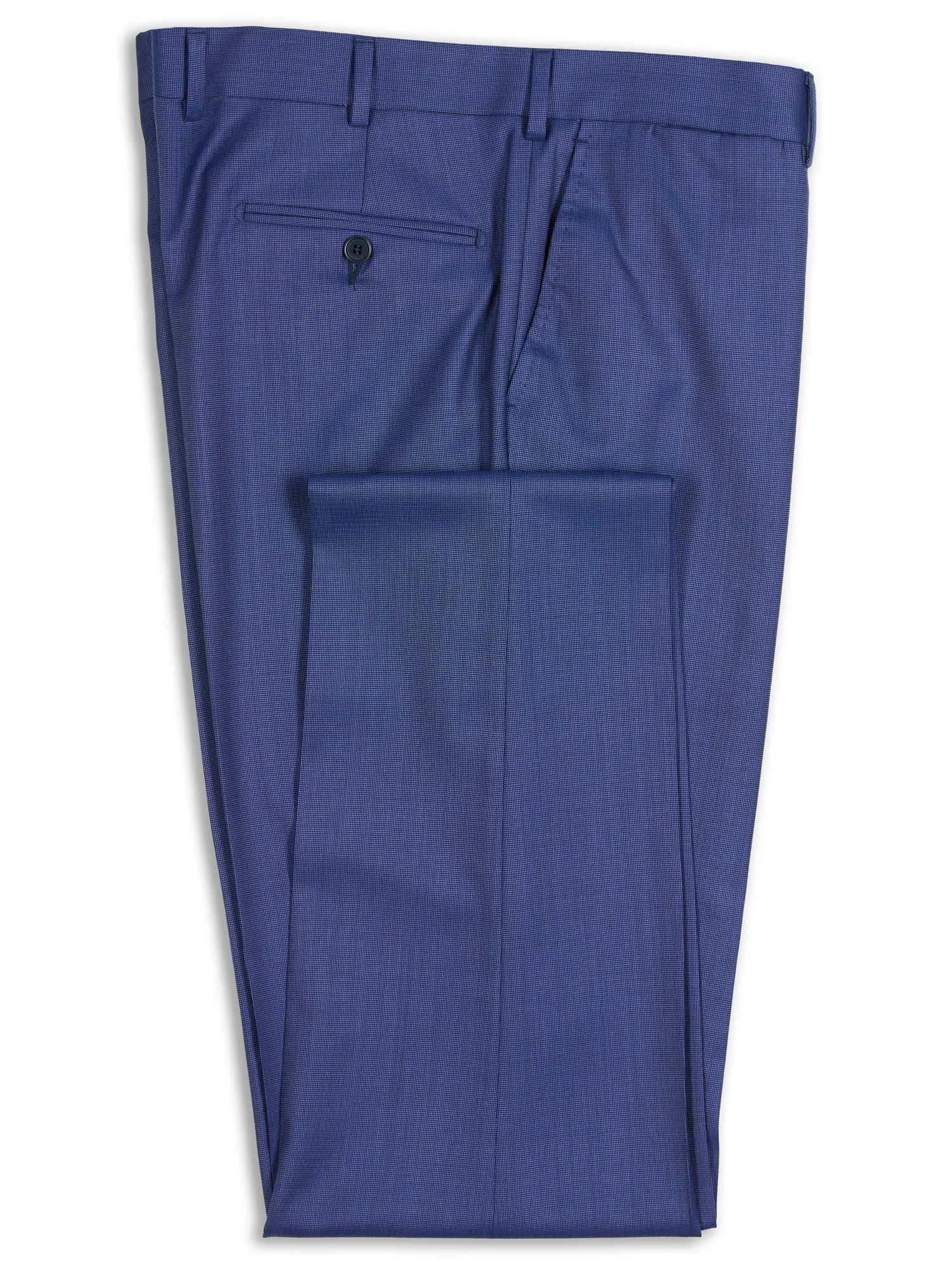 SARTORIA PARTENOPEA Blue Wool Super 160'S Dress Pants EU 56 NEW US 40