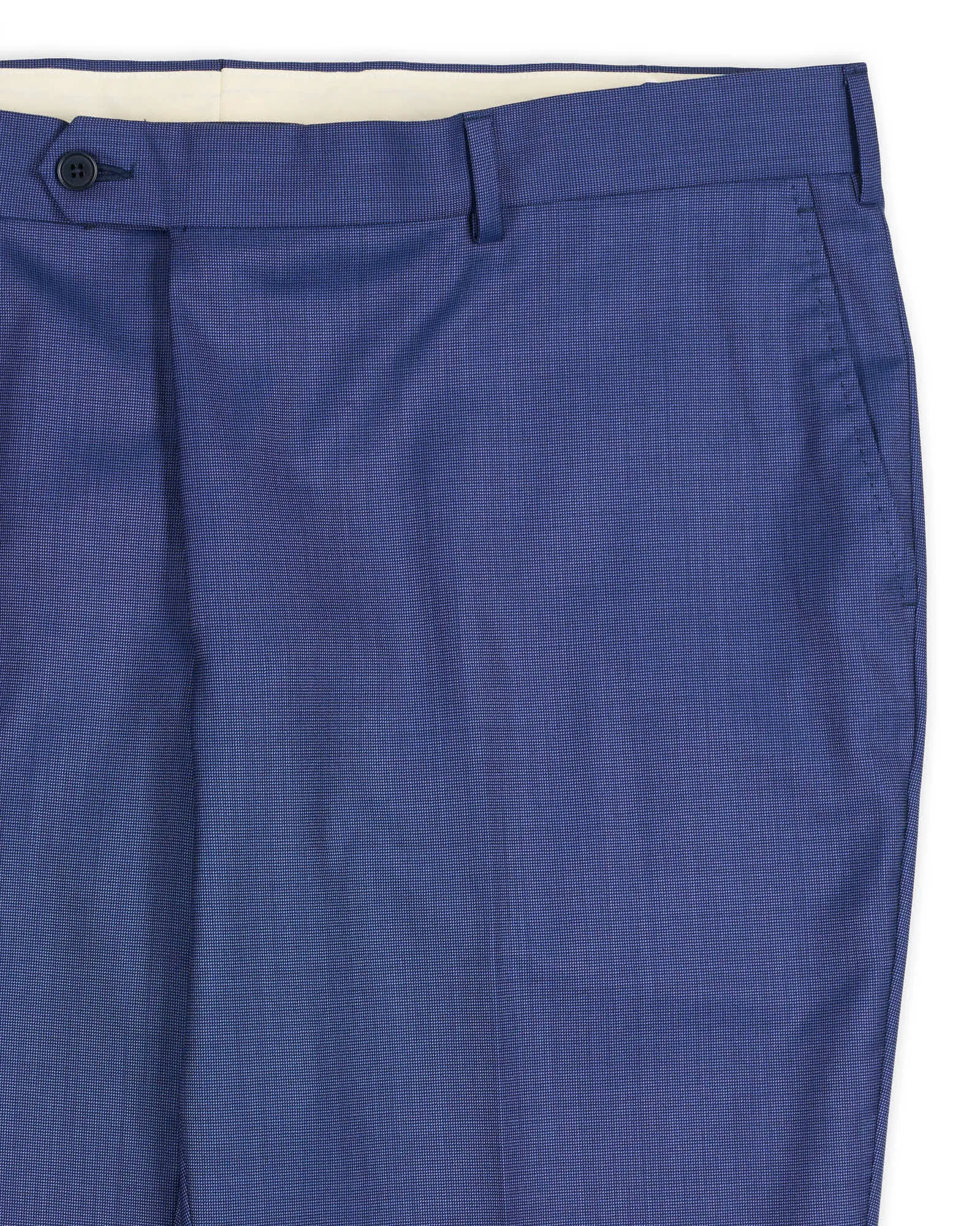 SARTORIA PARTENOPEA Blue Wool Super 160'S Dress Pants EU 56 NEW US 40