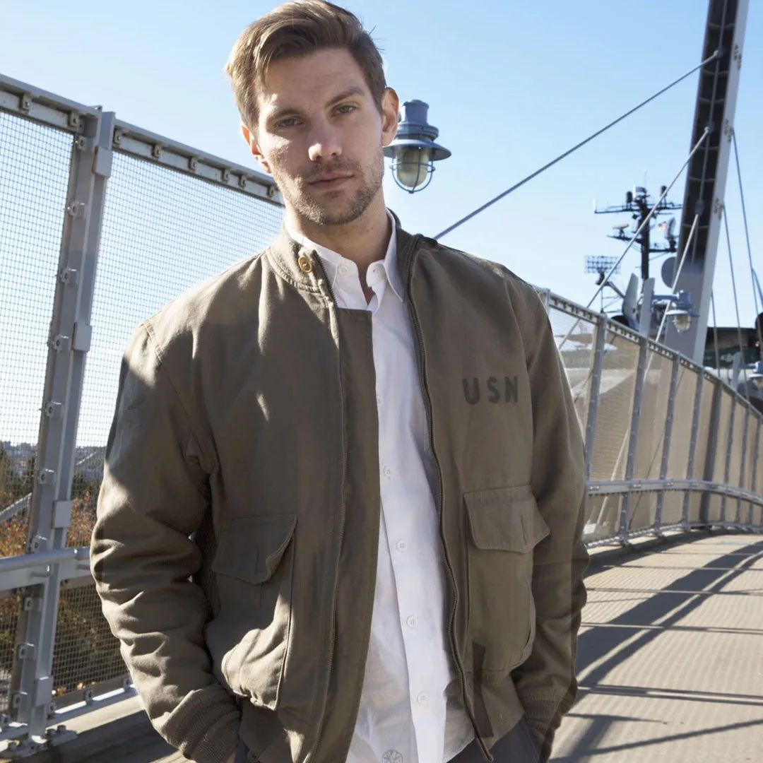 USN BEDFORD CORD 37J1 Jacket Z26X038